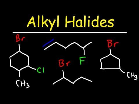 Naming Alkyl Halides - IUPAC Nomenclature thumbnail