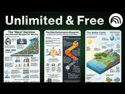How to Create STUNNING Infographics with NotebookLM (FREE) thumbnail