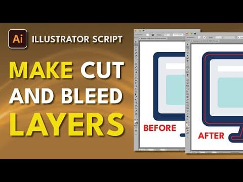 Illustrator Script Cut And Bleed thumbnail