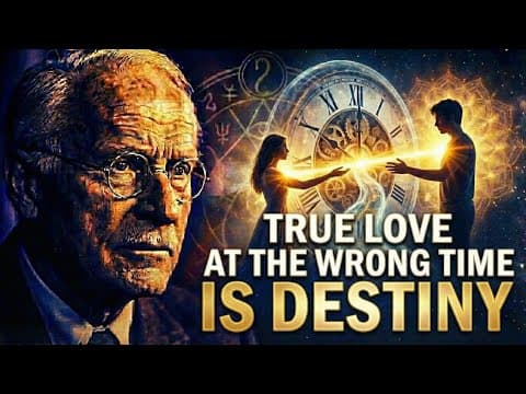 When TRUE LOVE Arrives at the 'Wrong' Time: 5 Signs It Is Destiny | Carl Jung thumbnail