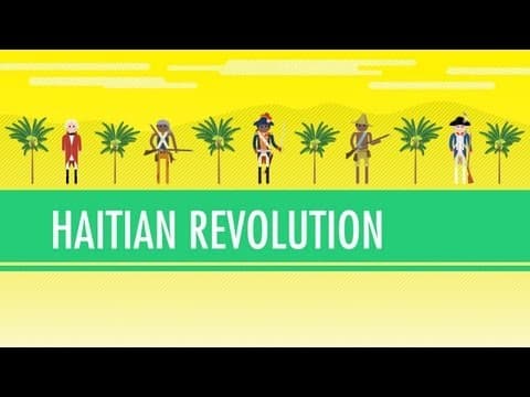 Haitian Revolutions: Crash Course World History #30 thumbnail