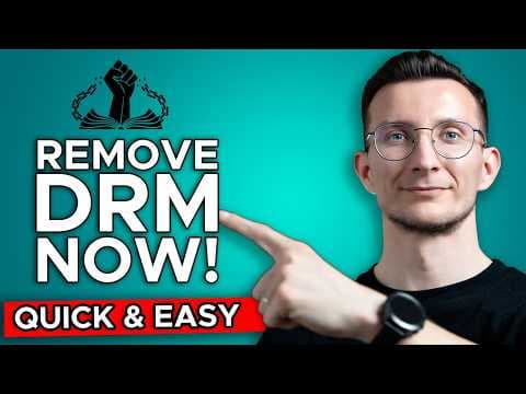 Best Way to Remove DRM from Amazon Books in 2026 (Method 1/2) thumbnail
