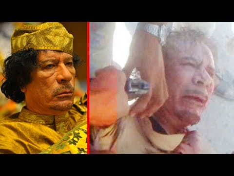 The Brutal Last Hours of Gaddafi *Warning HARD TO STOMACH thumbnail