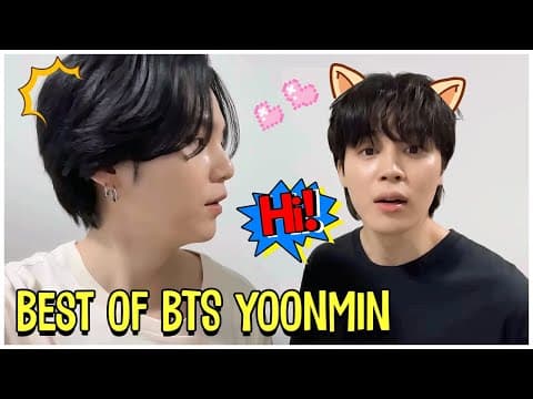 Best of BTS Yoonmin | Suga and Jimin Moments thumbnail