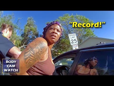 When a Driver Tries to Take Over an Officer's Traffic Stop - A Body Cam Breakdown thumbnail