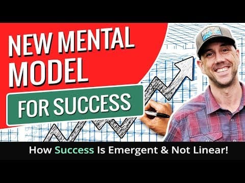 New Mental Model For Success - How Success Is Emergent & Not Linear! thumbnail