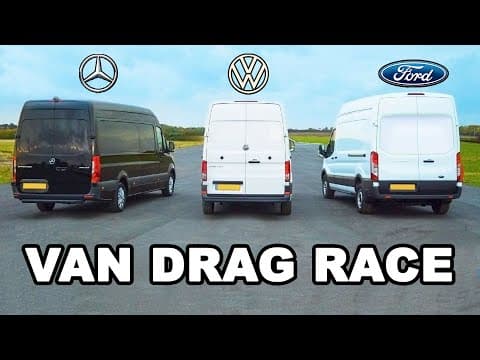Which Van Is Faster: Mercedes Sprinter vs Ford Transit vs VW Crafter? thumbnail