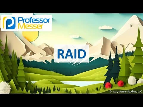 RAID - CompTIA A+ 220-1201 - 3.4 thumbnail