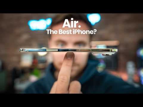 Living with the iPhone Air! [FULL REVIEW] thumbnail