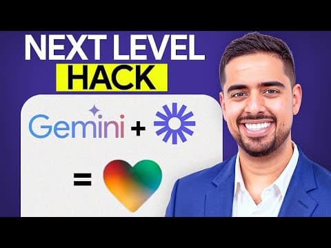This Gemini Hack Will TRANSFORM the Way You Vibe Code (Lovable, Bolt, Firebase Studio) thumbnail