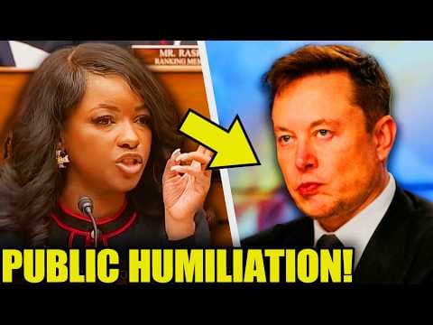 Elon PANICS As Crockett CONFRONTS Him To His FACE! thumbnail