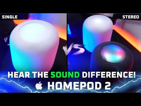 HomePod 2: Does Stereo Pairing Really Improve Sound? thumbnail