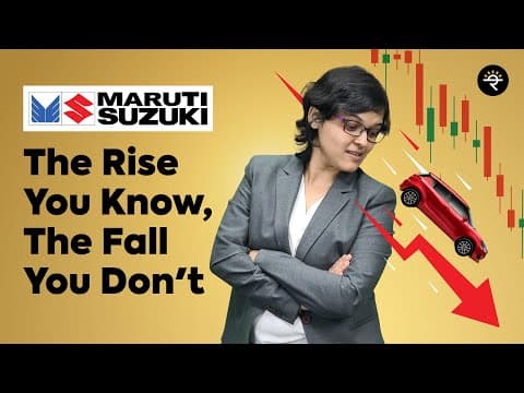 Why is Maruti Suzuki's Share Price Falling? thumbnail
