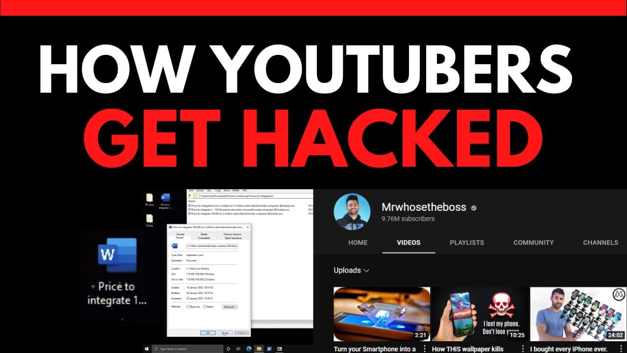 YouTube video player