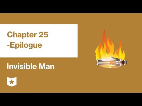 Invisible Man by Ralph Ellison | Chapter 25 & Epilogue thumbnail