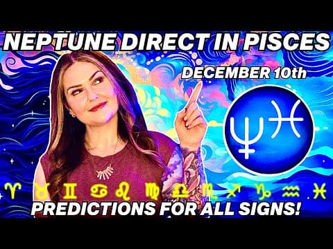 Neptune Direct in Pisces 2025: The Fog Lifts & Reality Shifts – All 12 Signs thumbnail