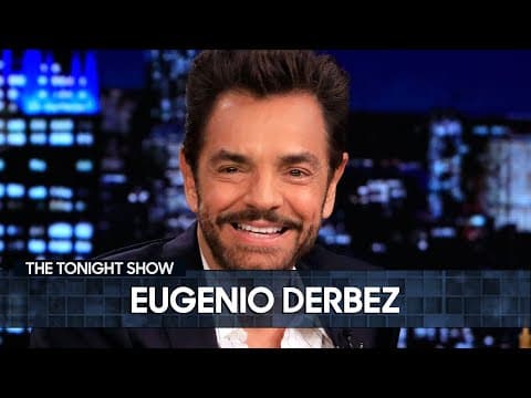 Eugenio Derbez Wants to Be a Dramatic Actor Full Time | The Tonight Show Starring Jimmy Fallon thumbnail