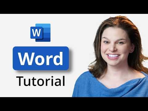 Microsoft Word Tutorial for Beginners thumbnail