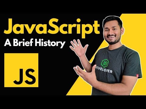 Story of JavaScript | JavaScript History | The Complete JavaScript Course | Ep.01 thumbnail