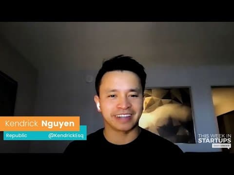 Republic CEO Ken Nguyen on making early-stage investing for everyone | E1199 thumbnail