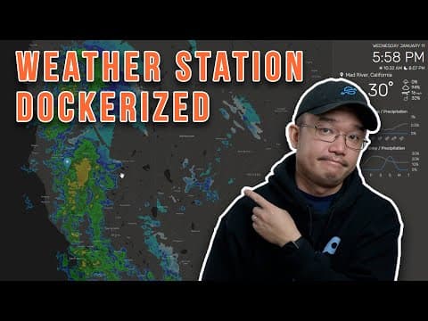 Pi-Hosted:  Your Personal Weather Station Docker Container thumbnail