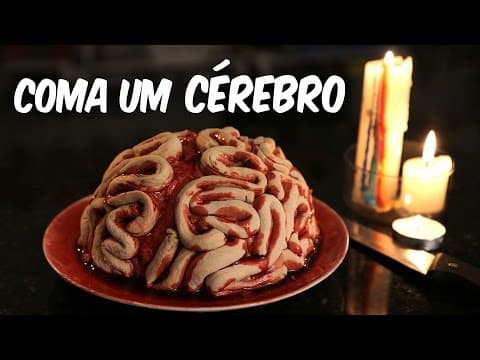 Como criar um cérebro comestível para o Halloween thumbnail