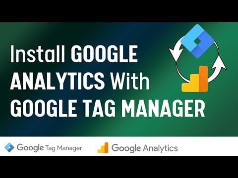Install Google Analytics with Google Tag Manager thumbnail
