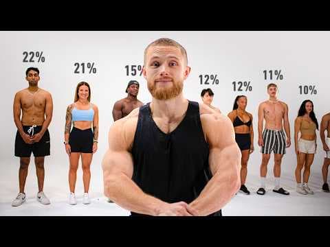 What Every Body Fat % Actually Looks Like (50% to 5%) thumbnail