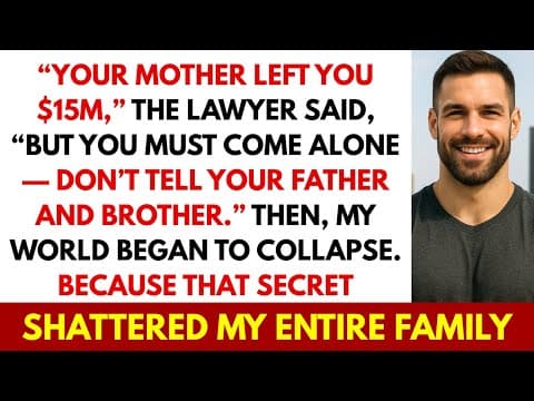 My Late Mother Left Me $15M and a Secret About My Father & Brother — What Happened After Shocked Me thumbnail