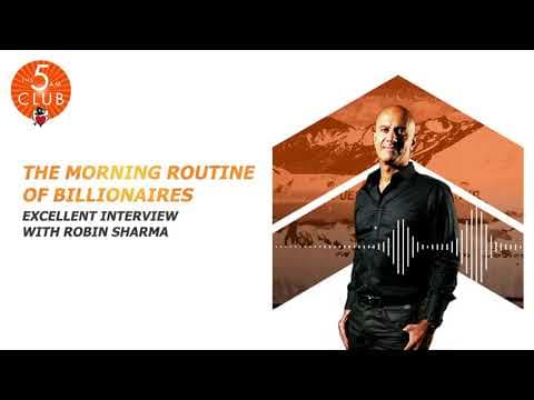 What Morning Habits Do Billionaires Like Robin Sharma Follow? thumbnail