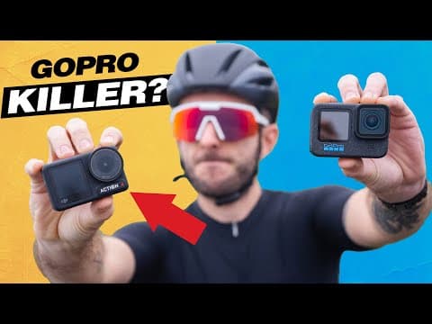 DJI Action 4 Vs GoPro 12 - Real World Footage Comparison thumbnail