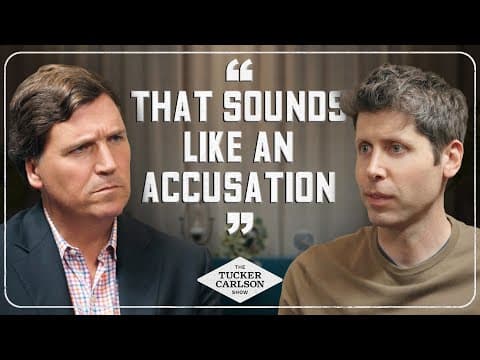 Sam Altman on God, Elon Musk and the Mysterious Death of His Former Employee thumbnail