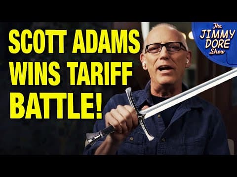 Trump’s Tariffs Are Being Paid By The Oligarchs! Dilbert Creator Shows The Proof! thumbnail