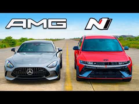 Which is Faster: AMG GT or Hyundai IONIQ 5 N? thumbnail