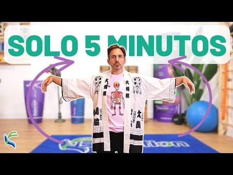 Bienestar en 5 minutos 👉 5 Ejercicios de TAI CHI para una Vida Saludable 😍 Fisiolution thumbnail