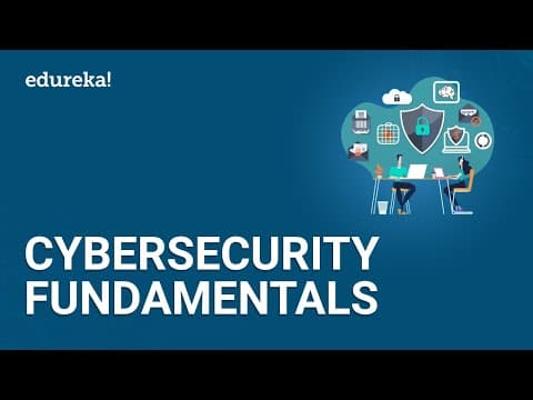 Cybersecurity Fundamentals | Understanding Cybersecurity Basics | Cybersecurity Course | Edureka thumbnail