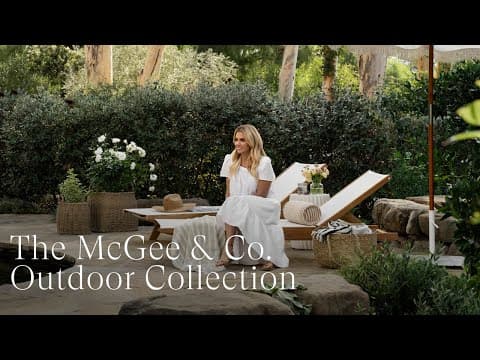 Designer Tips for Creating Your Dream Outdoor Oasis | The McGee & Co Outdoor Collection thumbnail