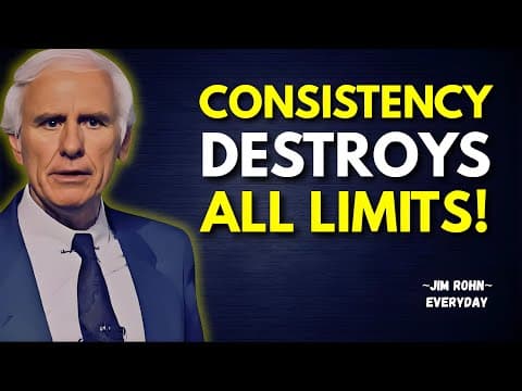 Consistency Will Break Every Limit You Have | Jim Rohn Motivation thumbnail