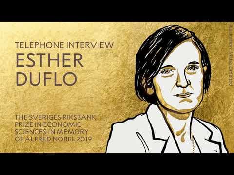 Esther Duflo: "Hopefully, it's onward and forward from now on." thumbnail