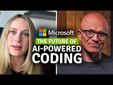 Satya Nadella Explains The Future of AI-Powered Coding and Multi-Agent Systems thumbnail