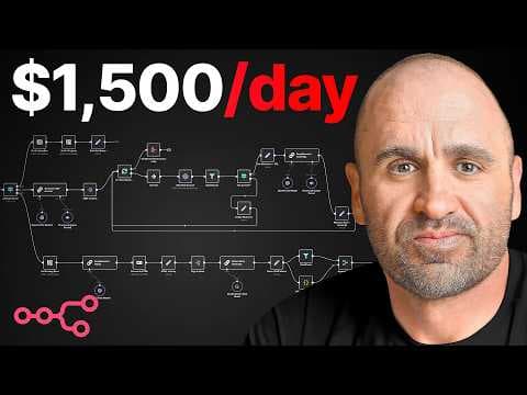 I earn $1,500/day with this SIMPLE ai agent stack thumbnail