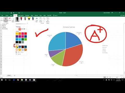 How To Make a Pie Chart In Excel thumbnail