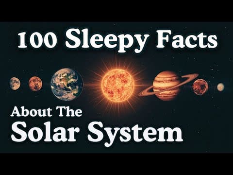 The Most Relaxing Facts About Our Solar System to Fall Asleep To thumbnail