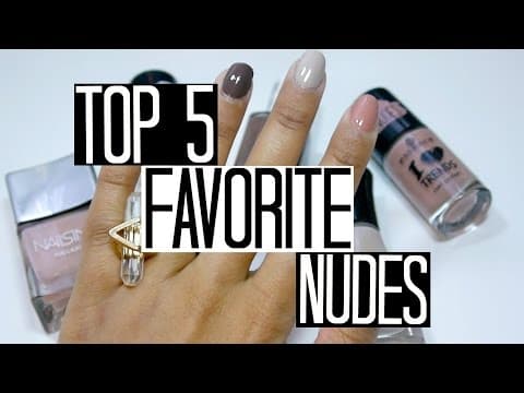 My Favorite Nude Nail Polishes With Swatches thumbnail