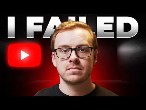 I Failed at YouTube, Until I Understood These 4 Things thumbnail