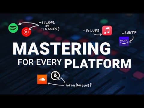 How Loud Should You Master Your Music? thumbnail