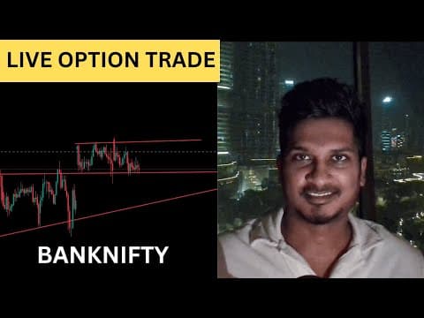 BANKNIFTY OPTIONS LIVE TRADE | THE MADRAS TRADER thumbnail