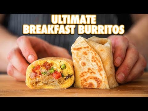 The Perfect Breakfast Burrito (3 Ways) thumbnail