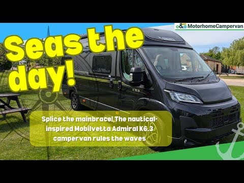 Does this nautical-inspired luxury campervan float your boat? And can you find the hidden sink!? thumbnail