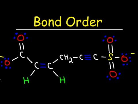 Bond Order and Resonance Structures thumbnail